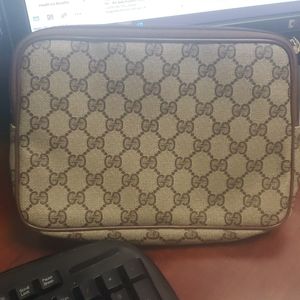 Gucci makeup bag